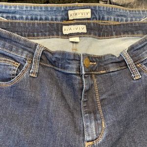 Sent to thredUP Bundle of two skinny jeans